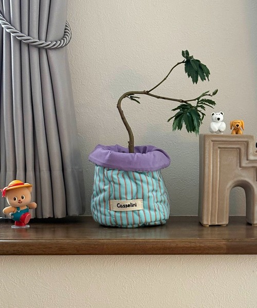 Casselini(キャセリーニ)の「Casselini HOME(キャセリーニ ホーム)puffbasket(収納グッズ・レディース・ピンク/イエロー/ブルー・FREE)」の15枚目の写真
