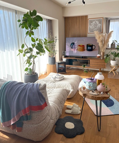 Casselini(キャセリーニ)の「Casselini HOME(キャセリーニ ホーム)puffbasket(収納グッズ・レディース・ピンク/イエロー/ブルー・FREE)」の19枚目の写真