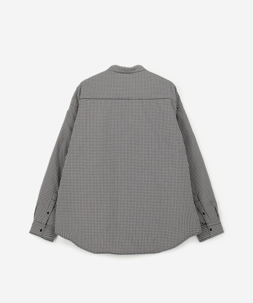 DANTON（ダントン）の「DANTON | タイプライター 中綿シャツジャケット PLAID MEN（その他アウター・メンズ・ブラック系その他/ブルー系その他・40/38）」の4枚目の写真