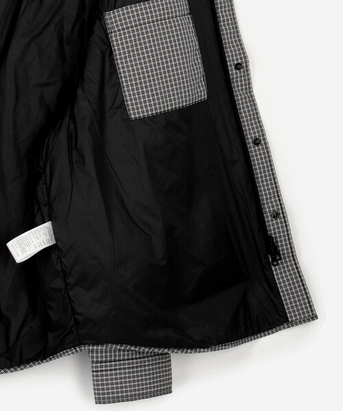 DANTON（ダントン）の「DANTON | タイプライター 中綿シャツジャケット PLAID MEN（その他アウター・メンズ・ブラック系その他/ブルー系その他・40/38）」の9枚目の写真
