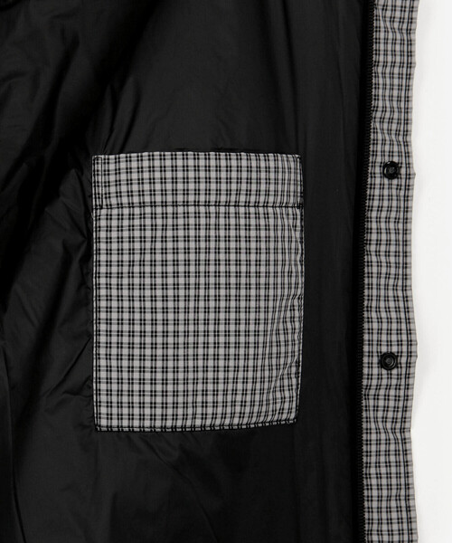 DANTON（ダントン）の「DANTON | タイプライター 中綿シャツジャケット PLAID MEN（その他アウター・メンズ・ブラック系その他/ブルー系その他・40/38）」の10枚目の写真