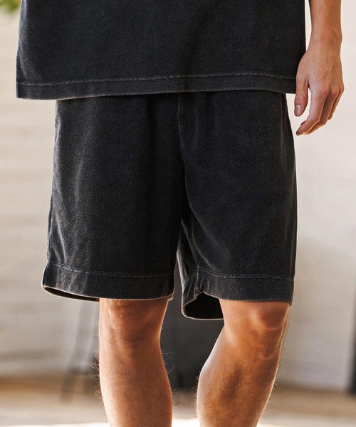 CAMBIO（カンビオ）の「mp14606- Snow Wash Pile Shorts ショートパンツ(CMP-261-010)（その他パンツ・メンズ・ブラック/ベージュ/ブルー・S/M/L）」の19枚目の写真