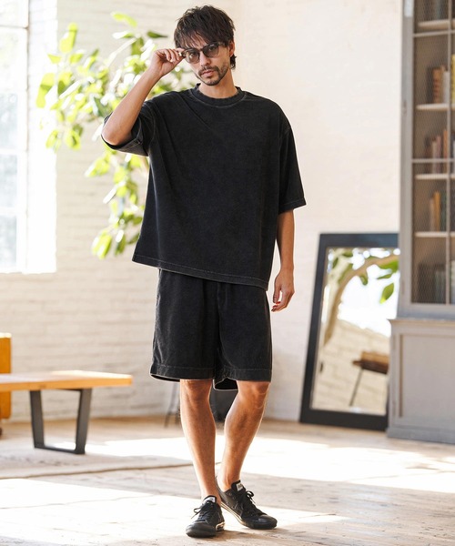 CAMBIO（カンビオ）の「mp14606- Snow Wash Pile Shorts ショートパンツ(CMP-261-010)（その他パンツ・メンズ・ブラック/ベージュ/ブルー・S/M/L）」の22枚目の写真