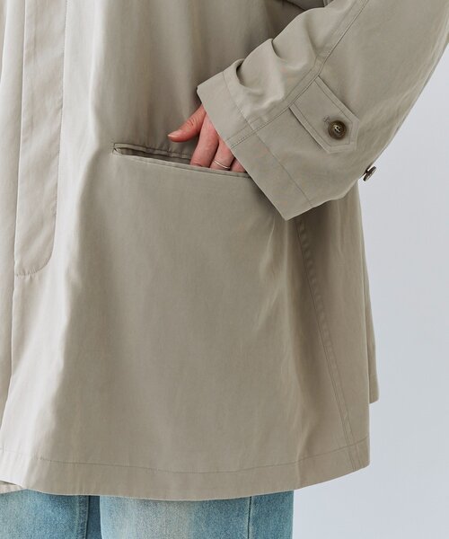 RIVE DROITE(リヴドロワ)の「【鮮度ある着こなしに】ストール付きテントコート(その他アウター・レディース・ベージュ/サンドベージュ・FREE)」の9枚目の写真