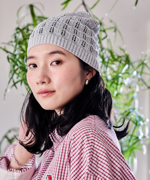 超希少繊維　QIVIUT キヴィアック　100% 手編み　ニット帽 100% Qiviut Arctic Beanie-Natural – Absolute Qiviut