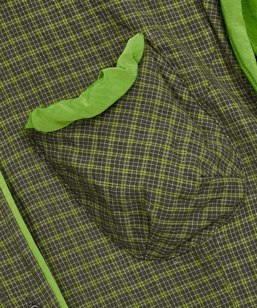 OPEN Yy(オープンワイワイ)の「【OPEN YY】COLOR BLOCK WIRE SHIRT(シャツ/ブラウス・レディース・グリーン/ベージュ・S)」の5枚目の写真