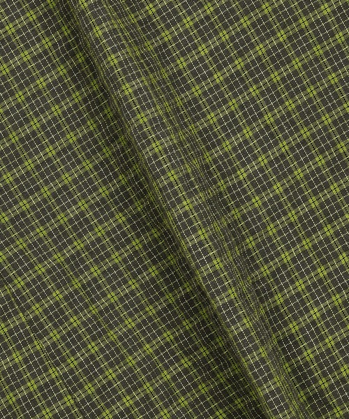 OPEN Yy(オープンワイワイ)の「【OPEN YY】COLOR BLOCK WIRE SHIRT(シャツ/ブラウス・レディース・グリーン/ベージュ・S)」の8枚目の写真