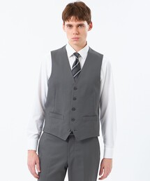 MACKINTOSH PHILOSOPHY（マッキントッシュ フィロソフィー）の「【2026春夏モデル】トロッター ウェストコート#000（ナンバーゼロ）バーズアイストレッチ　リサイクル（スーツベスト）」