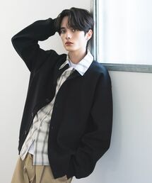 CRAFT STANDARD BOUTIQUE | ボンディングスウェットクルーネックカーディガン(カーディガン/ボレロ)