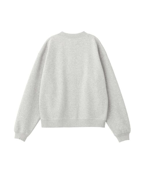 CRAFT STANDARD BOUTIQUE(クラフトスタンダードブティック)の「ボンディングスウェットクルーネックカーディガン(カーディガン/ボレロ・メンズ・ライトグレー/ブラック・S/M/L)」の21枚目の写真