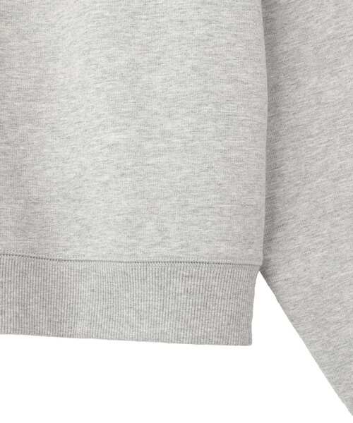 CRAFT STANDARD BOUTIQUE（クラフトスタンダードブティック）の「ボンディングスウェットクルーネックカーディガン（カーディガン/ボレロ・メンズ・ライトグレー/ブラック・S/M/L）」の12枚目の写真