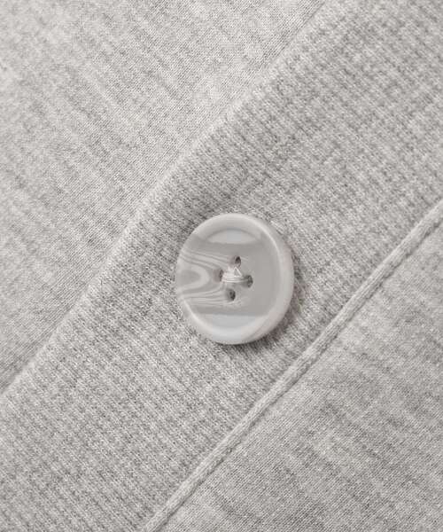 CRAFT STANDARD BOUTIQUE（クラフトスタンダードブティック）の「ボンディングスウェットクルーネックカーディガン（カーディガン/ボレロ・メンズ・ライトグレー/ブラック・S/M/L）」の13枚目の写真