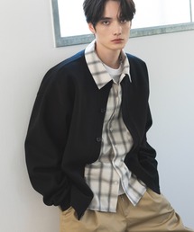 CRAFT STANDARD BOUTIQUE | ボンディングスウェットクルーネックカーディガン(カーディガン/ボレロ)