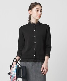 UNITED ARROWS（ユナイテッドアローズ）の「４WAY チュール フリル カーディガン（カーディガン/ボレロ）」