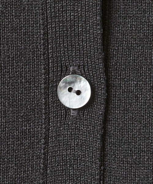 UNITED ARROWS（ユナイテッドアローズ）の「４WAY チュール フリル カーディガン（カーディガン/ボレロ・レディース・ブラック/ネイビー/ダークグレー・FREE）」の5枚目の写真