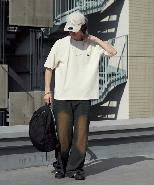U.S. POLO ASSN.(ユーエスポロアッスン)の「U.S. POLO ASSN./ユーエスポロアッスン 天竺コットン ピグメント 半袖Tシャツ 秋 秋服 2026年秋冬(Tシャツ/カットソー・メンズ・ピンク/ブルー/アイボリー/ダークブルー/スミクロ・M/L/LL)」の13枚目の写真