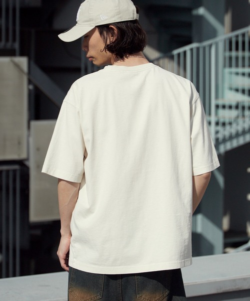 U.S. POLO ASSN.(ユーエスポロアッスン)の「U.S. POLO ASSN./ユーエスポロアッスン 天竺コットン ピグメント 半袖Tシャツ 秋 秋服 2026年秋冬(Tシャツ/カットソー・メンズ・ピンク/ブルー/アイボリー/ダークブルー/スミクロ・M/L/LL)」の11枚目の写真