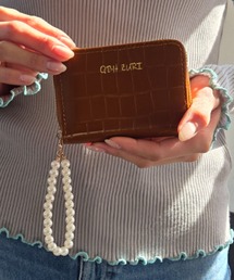 Loco Ocean（ロコオーシャン）の「【クロコ調】ストラップ付き 多収納 / カードケース（カードケース）」