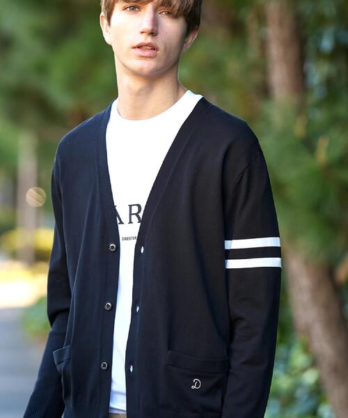 DRESSTERIOR(ドレステリア)の「コットンシルク ニットカーディガン(カーディガン/ボレロ・メンズ・ブラック/ピンク系/ネイビー・90/91/92/94)」の4枚目の写真