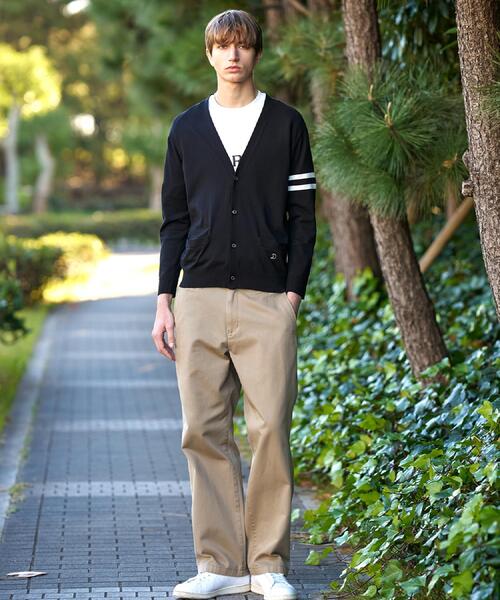 DRESSTERIOR(ドレステリア)の「コットンシルク ニットカーディガン(カーディガン/ボレロ・メンズ・ブラック/ピンク系/ネイビー・90/91/92/94)」の5枚目の写真