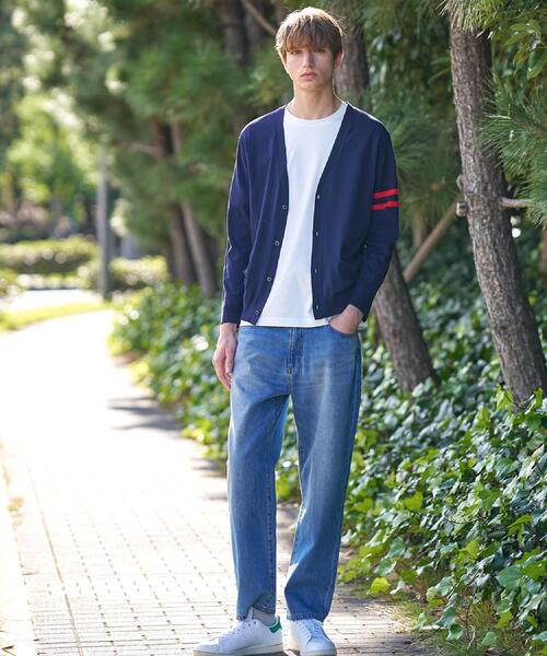 DRESSTERIOR(ドレステリア)の「コットンシルク ニットカーディガン(カーディガン/ボレロ・メンズ・ブラック/ピンク系/ネイビー・90/91/92/94)」の9枚目の写真