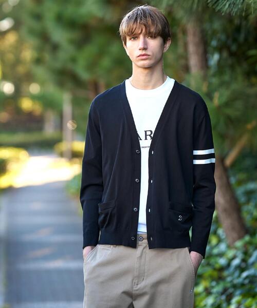 DRESSTERIOR(ドレステリア)の「コットンシルク ニットカーディガン(カーディガン/ボレロ・メンズ・ブラック/ピンク系/ネイビー・90/91/92/94)」の11枚目の写真