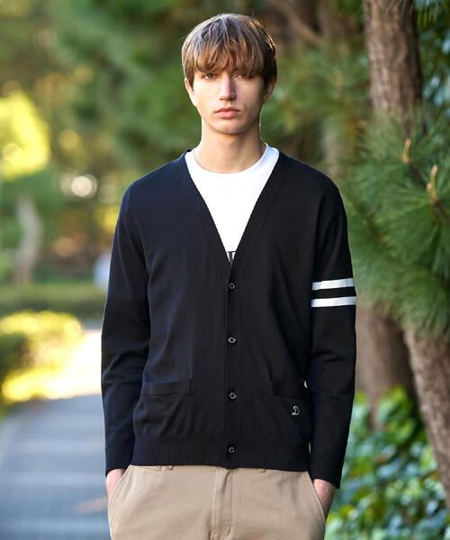 DRESSTERIOR(ドレステリア)の「コットンシルク ニットカーディガン(カーディガン/ボレロ・メンズ・ブラック/ピンク系/ネイビー・90/91/92/94)」の12枚目の写真