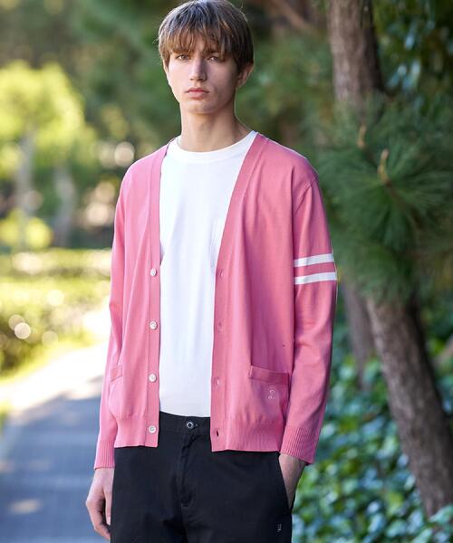 DRESSTERIOR(ドレステリア)の「コットンシルク ニットカーディガン(カーディガン/ボレロ・メンズ・ブラック/ピンク系/ネイビー・90/91/92/94)」の20枚目の写真