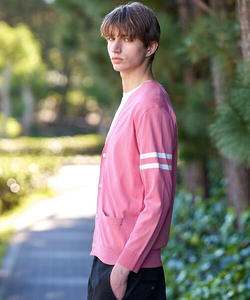 DRESSTERIOR(ドレステリア)の「コットンシルク ニットカーディガン(カーディガン/ボレロ・メンズ・ブラック/ピンク系/ネイビー・90/91/92/94)」の21枚目の写真