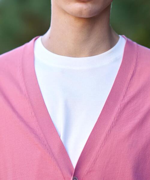 DRESSTERIOR(ドレステリア)の「コットンシルク ニットカーディガン(カーディガン/ボレロ・メンズ・ブラック/ピンク系/ネイビー・90/91/92/94)」の22枚目の写真