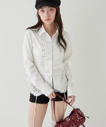 WHO'S WHO gallery（フーズフーギャラリー）の「ナポレオンコンパクトシャツ（シャツ/ブラウス）」