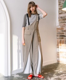 AULA AILA/AULA｜アウラアイラ/アウラのオールインワン・サロペット