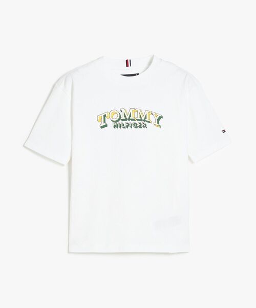 TOMMY HILFIGER（トミーヒルフィガー）の「BOYS 3DグラフィックTシャツ（Tシャツ/カットソー・キッズ・グリーン/イエロー/マルチ・140cm/130cm/150cm/160cm）」の7枚目の写真