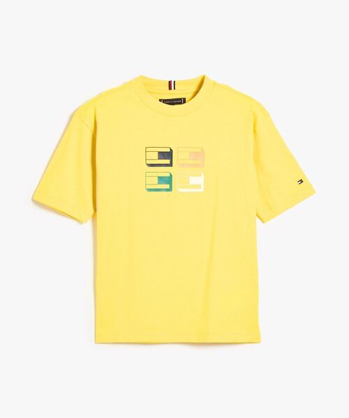 TOMMY HILFIGER（トミーヒルフィガー）の「BOYS 3DグラフィックTシャツ（Tシャツ/カットソー・キッズ・グリーン/イエロー/マルチ・140cm/130cm/150cm/160cm）」の17枚目の写真