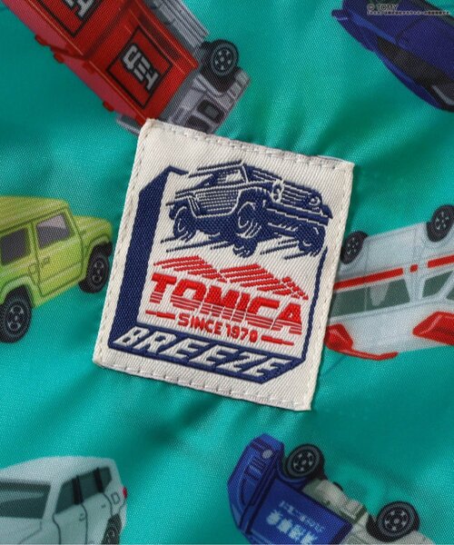 BREEZE(ブリーズ)の「TOMICA×BREEZE レインコート(レインコート/ポンチョ・キッズ・ターコイズブルー・100/130/120/110)」の8枚目の写真