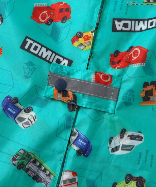 BREEZE(ブリーズ)の「TOMICA×BREEZE レインコート(レインコート/ポンチョ・キッズ・ターコイズブルー・100/130/120/110)」の15枚目の写真