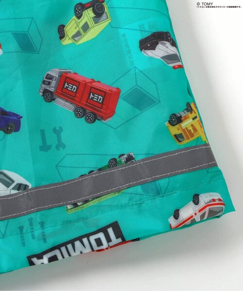 BREEZE(ブリーズ)の「TOMICA×BREEZE レインコート(レインコート/ポンチョ・キッズ・ターコイズブルー・100/130/120/110)」の13枚目の写真