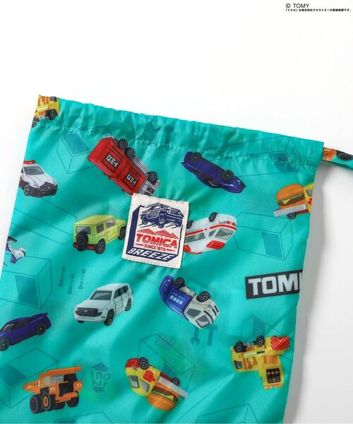 BREEZE(ブリーズ)の「TOMICA×BREEZE レインコート(レインコート/ポンチョ・キッズ・ターコイズブルー・100/130/120/110)」の10枚目の写真