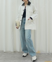 STYLEMIXER（スタイルミキサー）の「フェイクレザーカラーカバーオール（カバーオール）」