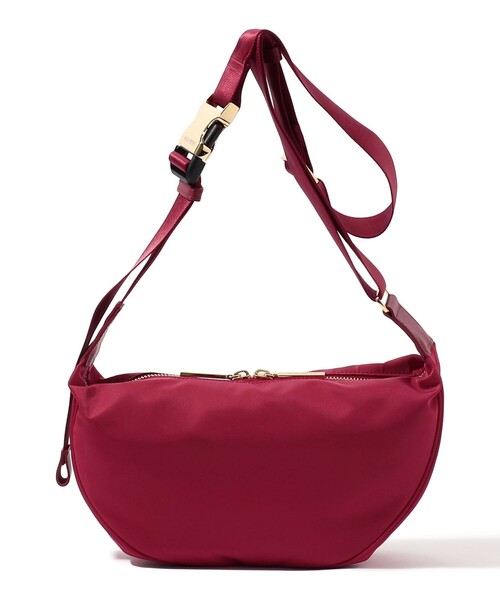 VIOLAd'ORO（ヴィオラドーロ）の「VIOLAd'ORO BIANCA ナイロンボディバッグ（ショルダーバッグ・レディース・ベージュ/レッド/カーキ・FREE）」の3枚目の写真