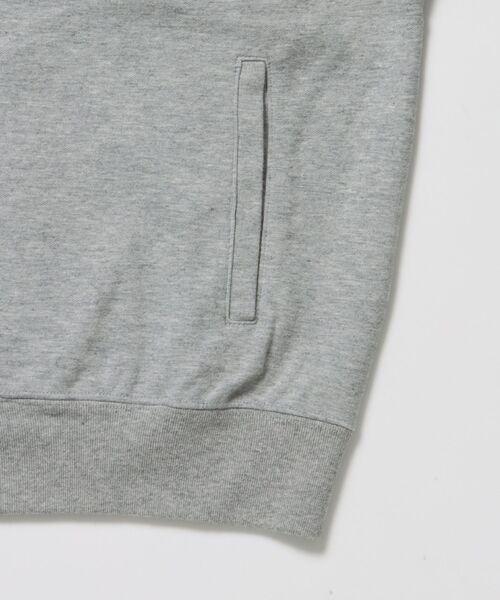 BEN DAVIS(ベンデイビス)の「【BEN DAVIS(ベンデイビス)】JERSEY LINE TRACK JACKET / ビッグシルエット フルジップ ヘビーウェイト 加工 刺繍 フーディ【短丈】(Tシャツ/カットソー・メンズ・グレー/ピンク/ブラック・LARGE/MEDIUM)」の16枚目の写真