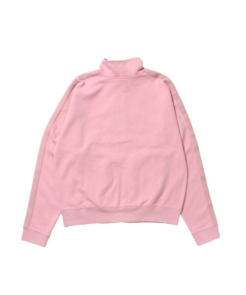 BEN DAVIS(ベンデイビス)の「【BEN DAVIS(ベンデイビス)】JERSEY LINE TRACK JACKET / ビッグシルエット フルジップ ヘビーウェイト 加工 刺繍 フーディ【短丈】(Tシャツ/カットソー・メンズ・グレー/ピンク/ブラック・LARGE/MEDIUM)」の19枚目の写真