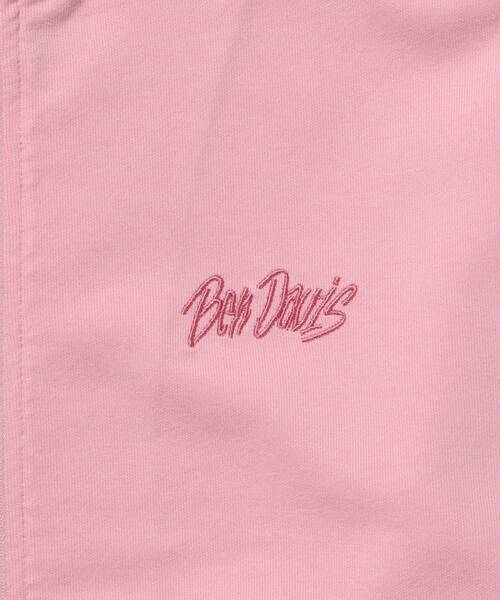 BEN DAVIS(ベンデイビス)の「【BEN DAVIS(ベンデイビス)】JERSEY LINE TRACK JACKET / ビッグシルエット フルジップ ヘビーウェイト 加工 刺繍 フーディ【短丈】(Tシャツ/カットソー・メンズ・グレー/ピンク/ブラック・LARGE/MEDIUM)」の21枚目の写真