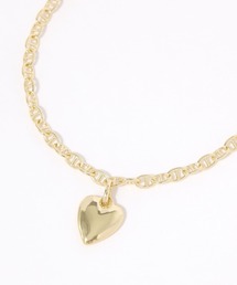 GLOBAL WORK | ハートチェーンネックレス/646376(ネックレス)