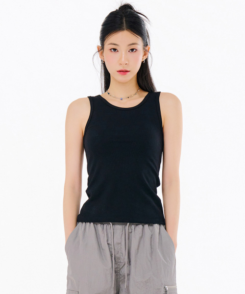 CHASECULT（チェイスカルト）の「レディース スリーブレスTシャツ-FDZG8251A03（Tシャツ/カットソー・レディース・ブラック・85/90）」の2枚目の写真