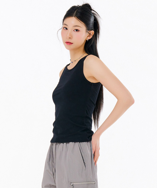 CHASECULT（チェイスカルト）の「レディース スリーブレスTシャツ-FDZG8251A03（Tシャツ/カットソー・レディース・ブラック・85/90）」の3枚目の写真