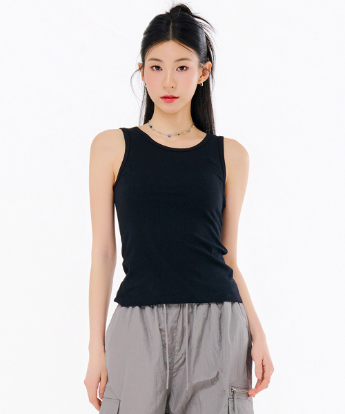 CHASECULT（チェイスカルト）の「レディース スリーブレスTシャツ-FDZG8251A03（Tシャツ/カットソー・レディース・ブラック・85/90）」の5枚目の写真