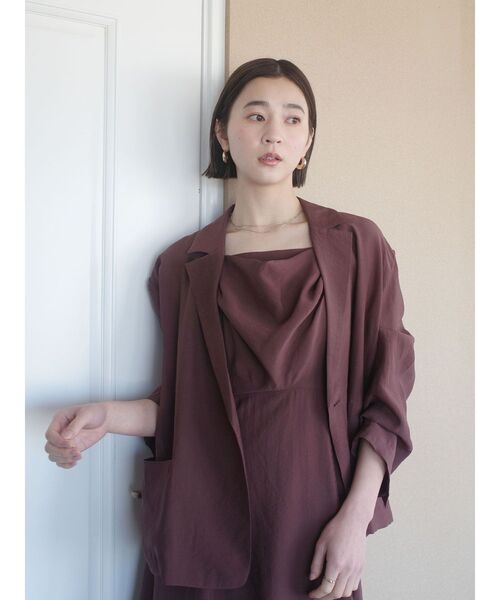 LAGUNAMOON（ラグナムーン）の「バックリボンフレアシアーワンピース