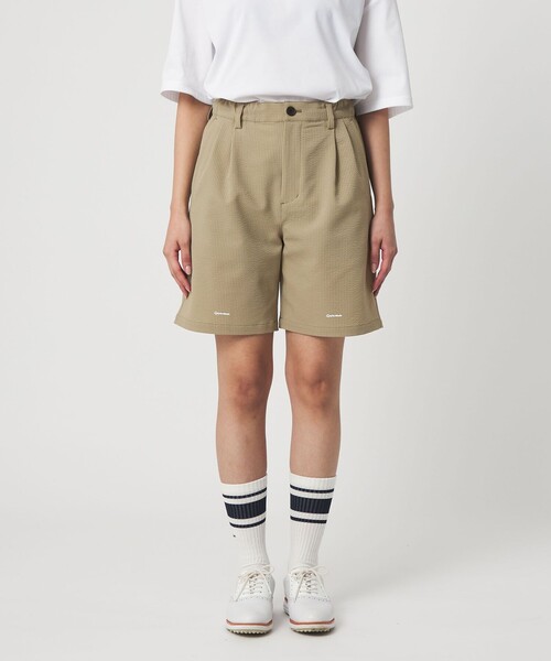 TaylorMade(テーラーメイド)の「【別注】<TaylorMade×UNITED ARROWS> ユニセックス シアサッカー ショートパンツ/ストレッチ UV 撥水(その他パンツ・メンズ・ネイビー/ベージュ・XL/S/XS/M/L)」の12枚目の写真