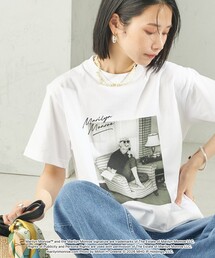 GOOD ROCK SPEED（グッドロックスピード）の「【SHIPS別注】Marilyn Monroe   フォト TEE（Tシャツ/カットソー）」